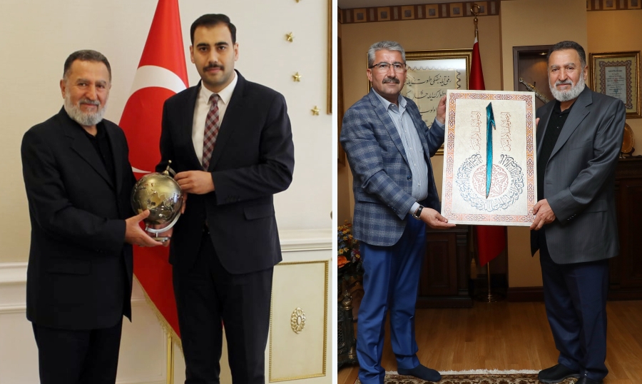 Vakıf Başkanı Hamid Hamidettin Ateş Efendi’nin ziyaret ve temasları