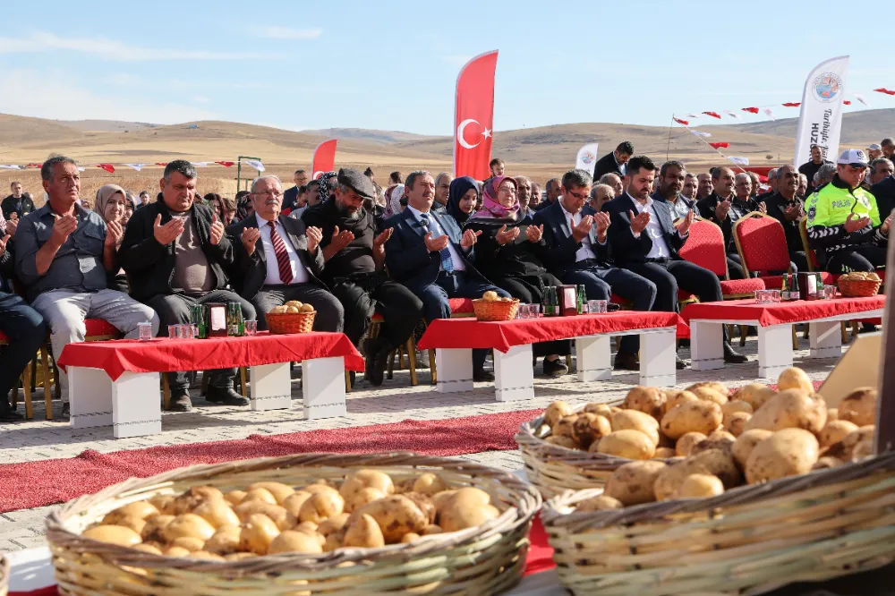 Palanga Ovası’nda yerli patates tohum şenliği düzenlendi