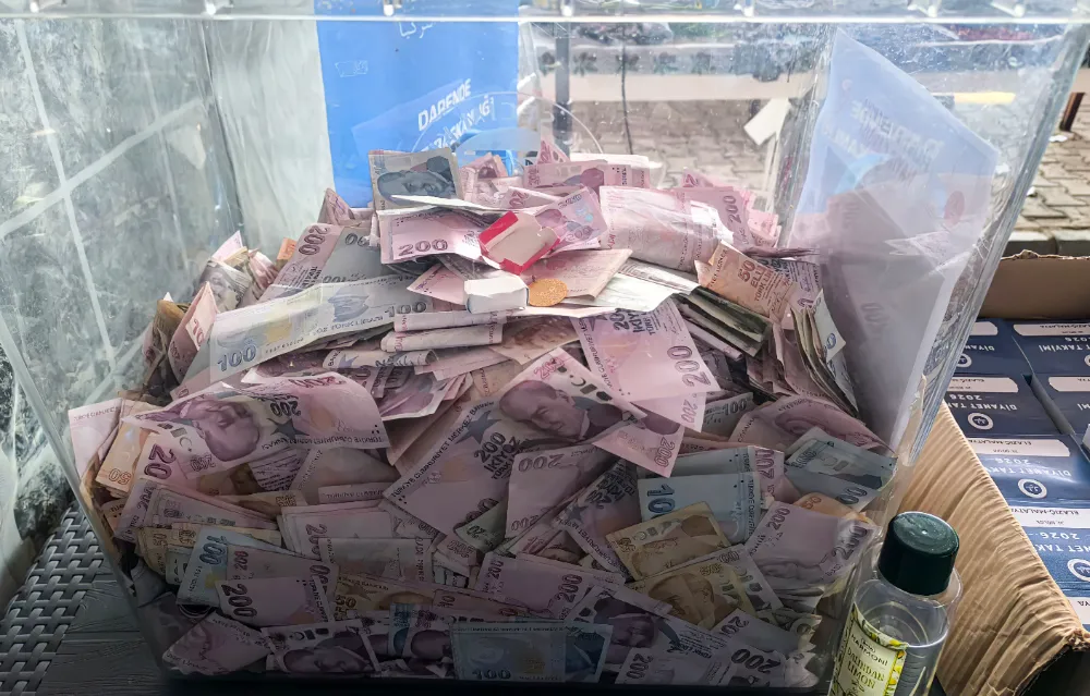 Filistin’e 1 milyon 655 bin liralık destek