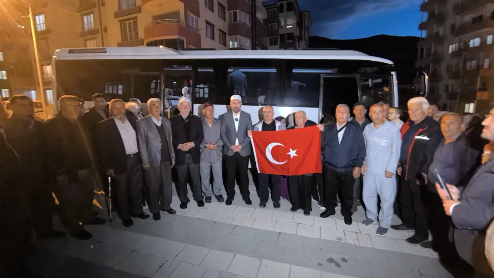 Hacı adayları dualarla uğurlandı