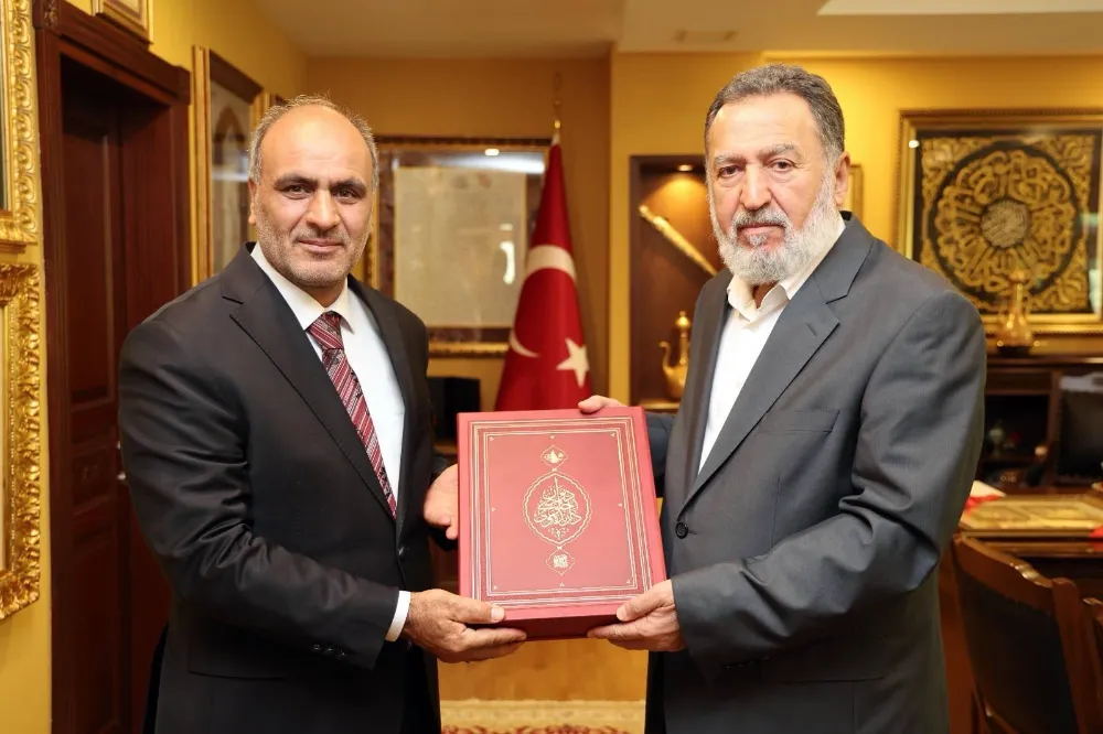 İl Müftüsü Ramazan Dolu’dan Hulusi Efendi Vakfı’na ziyaret