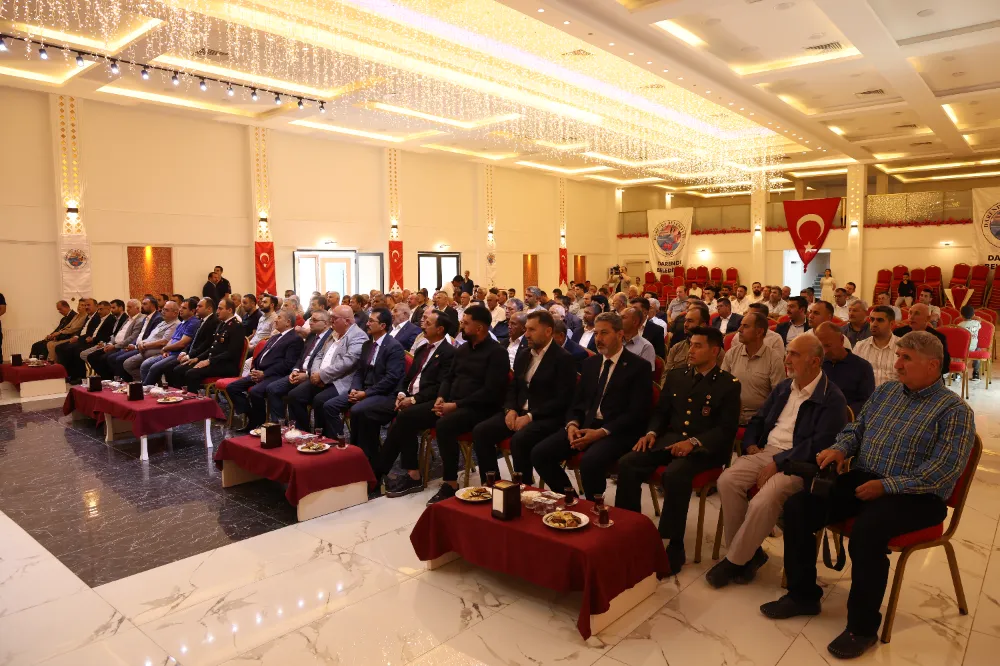Resmi bayramlaşma yapıldı