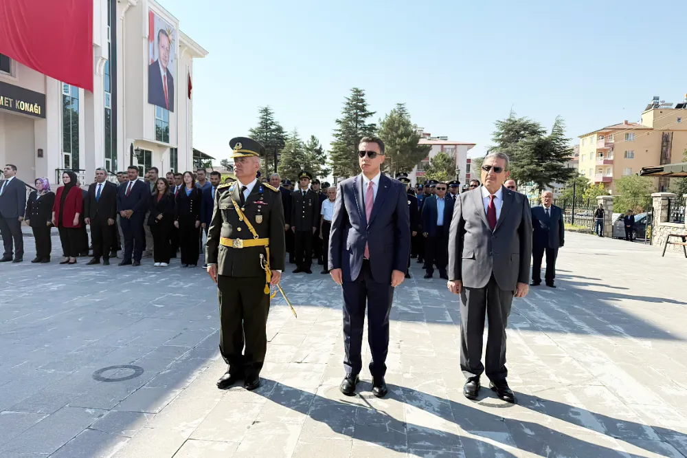 30 Ağustos Zafer Bayramı törenlerle kutlandı