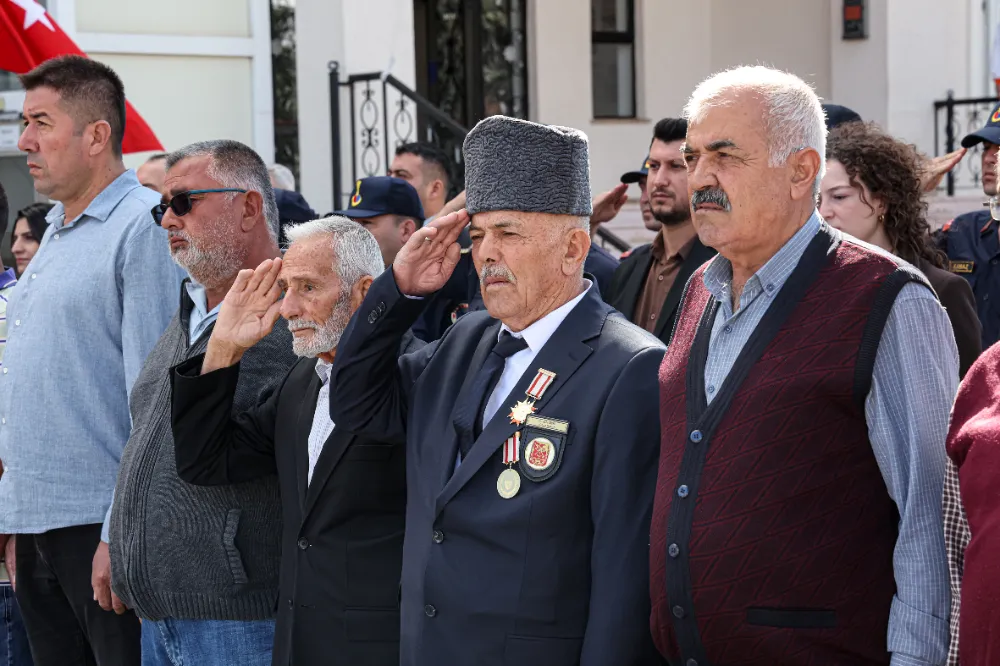 19 Eylül Gaziler Günü törenle kutlandı
