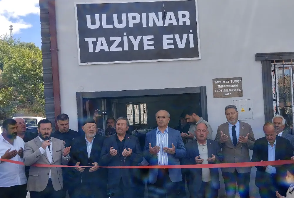 Ulupınar Taziye Evi dualarla hizmete açıldı