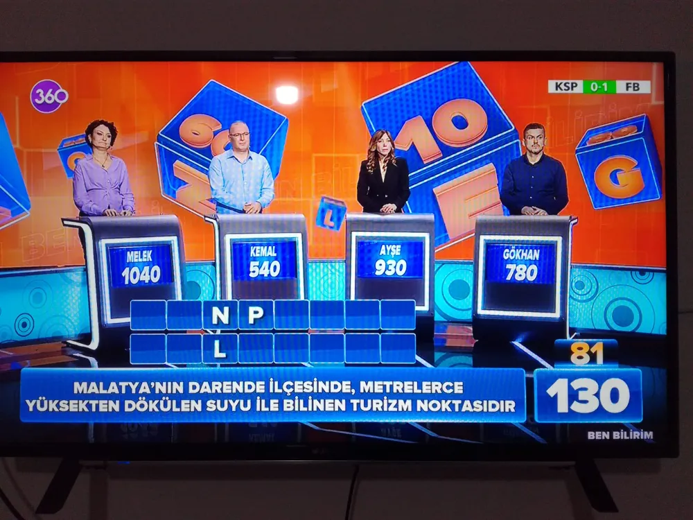 “Ben Bilirim” yarışmasında Darende sorusu