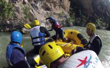 Ozan Kanyonu’nda rafting heyecanı başladı