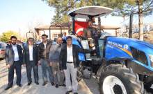 Çiftçilere traktör desteği